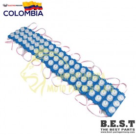 MODULO O CAPSULA 3 LED AZUL HIELO 12V
