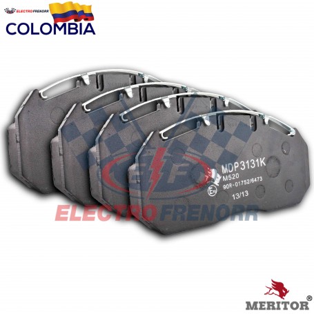 KIT DE PASTILLAS DE FRENO RENAULT MIDLUM  MERITOR
