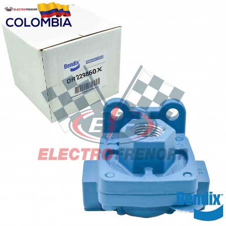 VALVULA ESKPRAPIDO QR1 3-8 SALIDAS 1-2 ENTRADA  (REMAIN) BENDIX