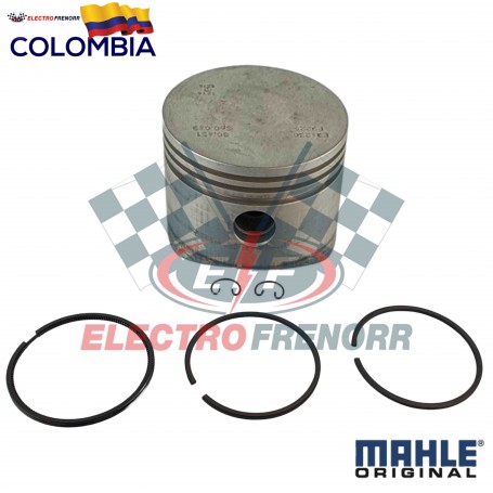 PISTON Y ANILLOS COMPRESOR 80MM EN 20 MAHLE