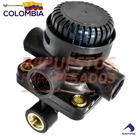 VALVULA RELE PLASTICA ATEGO 1016  9730060030 SAMPA
