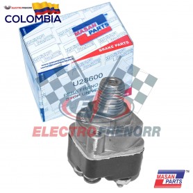 PERA FRENO AIRE  UNIVERSAL ALUMINIO Y BAQUELITA SWITCH TESTIGO FRENO MASAN PARTS