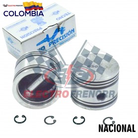 JUEGO DE PISTONES COMPRESOR 13 PIES EN 30 NACIONAL