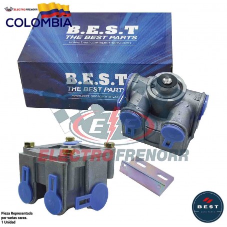 VALVULA RELAY R12 HORIZONTAL CABEZOTE BEST