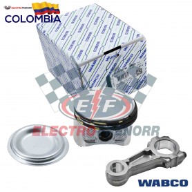 KIT PISTON ANILLOS BIELA COMPRESOR ISX VOLVO-WABCO