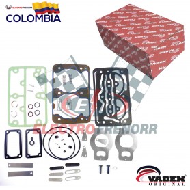 EMPAQUETADURA COMPLETO CULATA COMPRESOR K124 MODELO VIEJO-DURAFLO 596 VADEN