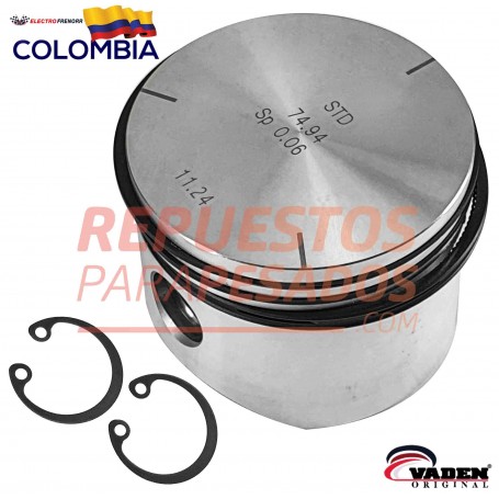 PISTON 75MM EN STD VADEN