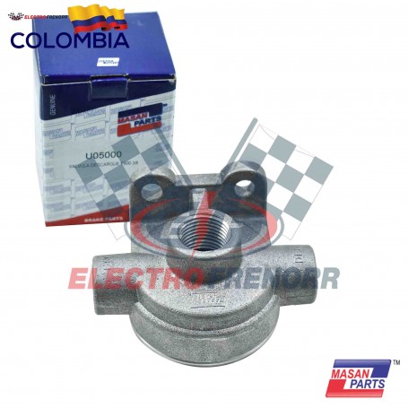 VALVULA DESCARGUE F800 ALUMINIO  SALIDA 3-8 (INSONORA) MASAN PARTS