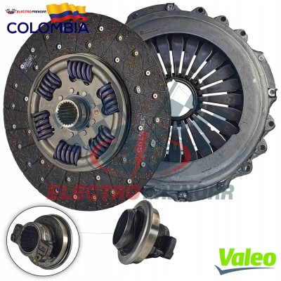 KIT DISCO PRENSA BALIN EMBRAGUE PLATO ALTO SCANIA K360/410/400/P360 VALEO