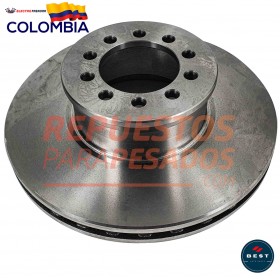 DISCO DE FRENO MERCEDES BENZ ATEGO 1016 1725 DELANTERO  BEST