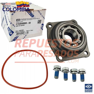 TAPA COMPRESOR CHEV NPR BALINERA KIT PARA CONVERTIR KNORR