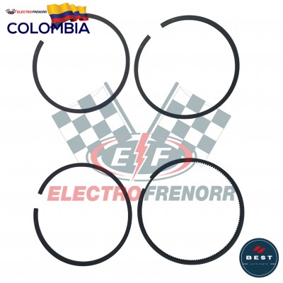 JUEGO DE ANILLOS COMPRESOR CUMMINS 98MM  BEST