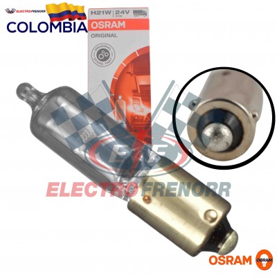 53 24V -H21W HALOGENO OSRAM