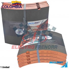 JUEGO BLOQUES DE FRENO 9004 (STD) FORMULACION MCBLOCK INCOLBEST