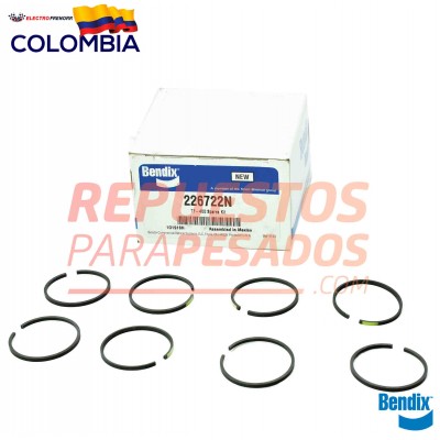ANILLOS COMPRESOR TUFLO 400 EN 0.10 BENDIX