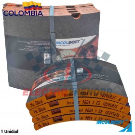 JUEGO BLOQUES DE FRENO 9004 (X) FORMULACION MCBLOCK INCOLBEST
