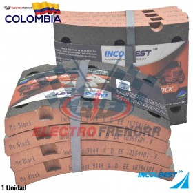 JUEGO BLOQUES DE FRENO 9144 (XD) FORMULACION MCBLOCK INCOLBEST