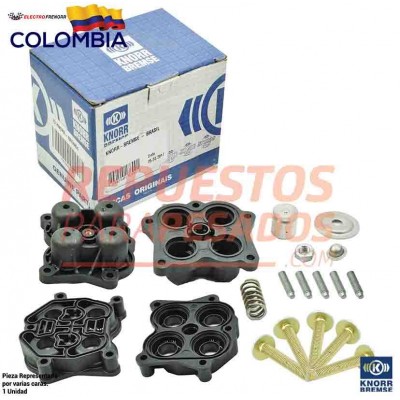 JUEGO DE REPARACION VALVULA 4 VIAS ATEGO KNORR