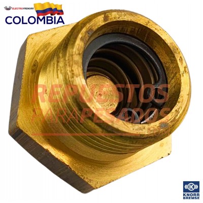 GRIFO DRENAJE MANUAL M-BENZ 2DRENAJES ROSCA M22 X 1 PUNTO 5 KNORR