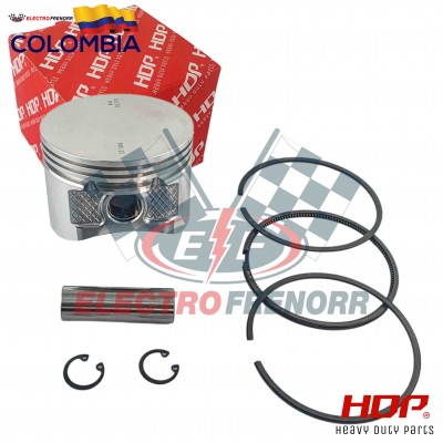 PISTON Y ANILLOS 86 MM EN 40 HDP