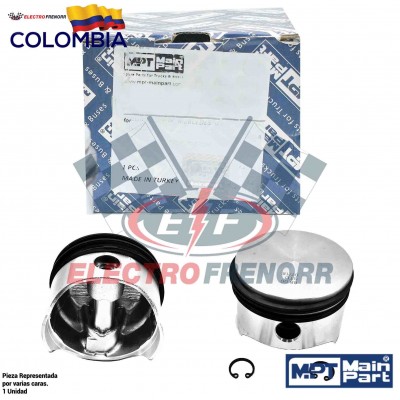 PISTON Y ANILLOS COMPRESOR 88MM EN STD -7000 881 100 MPT