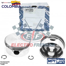PISTON Y ANILLOS COMPRESOR DE 100MM EN 20 -7000 101 102 MPT