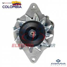 ALTERNADOR 12V 75A CHEV NPR S-IG-L 2POLEAS CONECTOR REDONDO 3PINES BBA 50CC GAMMA