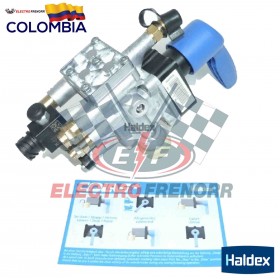 RAISE - LOWER VALVE COLAS + PORTS (MM)  2X8 + 1X HALDEX