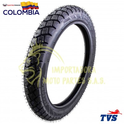 LLANTA TVS 275-17 DRAGON TT 6PR - DELANTERA Y TRASERA TVS