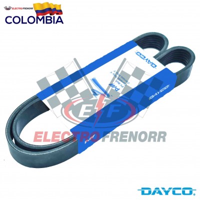 7PK1030-CORREA VENTILADOR ISUZU NPR NQR NPR HD NRR DAYCO