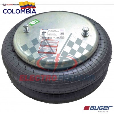 BOMBONA DE SUPENSIÓN DOBLE FUELLE LEVANTE TRAILER VARIOS AUGER