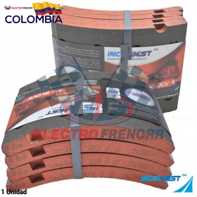 JUEGO BLOQUES DE FRENO 9318 (D) FORMULACION MCBLOCK INCOLBEST