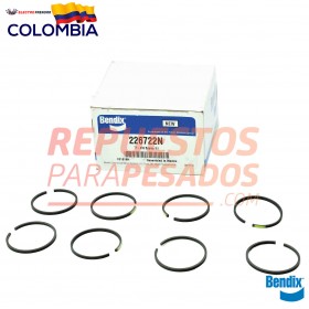 ANILLOS COMPRESOR TUFLO 400 EN 0.10 BENDIX