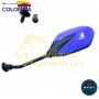 ESPEJO PARA MOTO UNIVERSAL DE COLOR AZUL BEST
