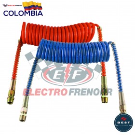 MANGUERAS TRAILER 15 PIES AZUL Y ROJA BEST