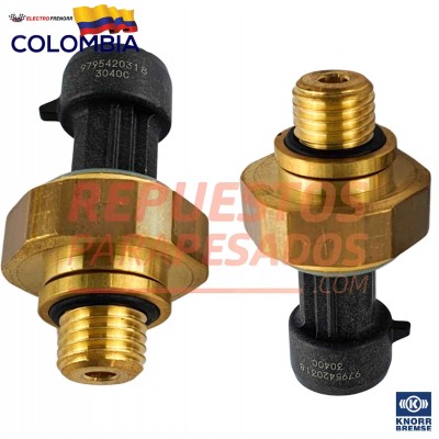 PAR DE SENSORES DE  PRESION VALVULA 4 VIAS KNORR