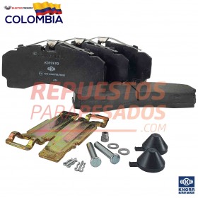 PASTILLAS ACTROS DELANTERA KNORR