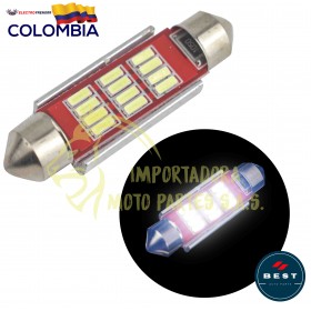 BOMBILLO TIPO FUSIBLE BLANCO LED 41MM 300LM 12V