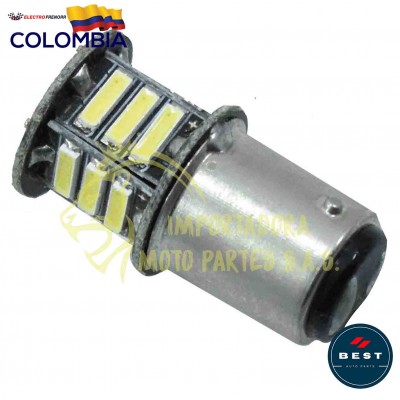 BOMBILLO DE FRENO COLOR BLANCO 12V BEST