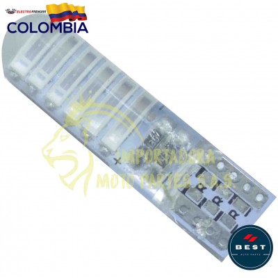 BOMBILLO LED COCUYO FIJA COLOR VERDE 12V BEST