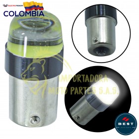 BOMBILLO LED DIRECCIONAL COB FIJA COLOR BLANCO 12V BEST