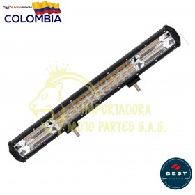 BARRA FIJA+FLASH 9-36V BLNCA-AMARILLA 58X7.5X6.5 CM 12000LM BEST
