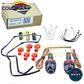 PESAS CON LUZ LED DIRECCIONALES PARA MANUBRIO DE MOTO BEST