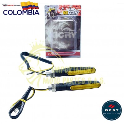 DIRECCIONAL DELANTERA Y TRASERA CRISTAL ECO DELUXE