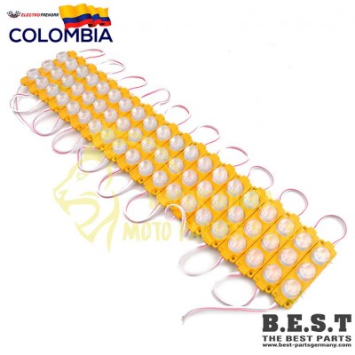 MODULO O CAPSULA 3 LED AMBAR 12V