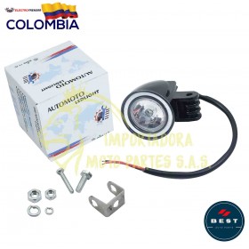 EXPLORADORA TIPO APACHE CON OJO DE ANGEL FIJA + FLASH COLOR AZUL BEST