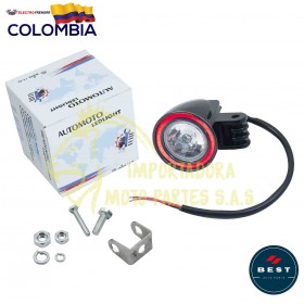 EXPLORADORA TIPO APACHE CON OJO DE ANGEL FIJA + FLASH COLOR ROJO BEST