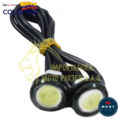 EXPLORADORA LED PARA CARRO X2 COLOR BLANCO BEST