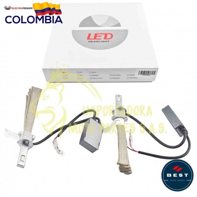 BOMBILLO  H1  LED CON DISIPADOR  12-24 VOLT