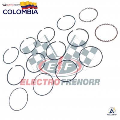 JUEGO ANILLOS COMPRESOR 13 PIES - 10223-020 ACCUPART